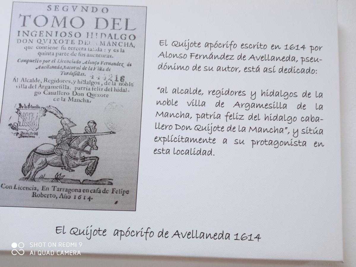 Vivienda Vacacional El Molino Argamasilla de Alba Buitenkant foto
